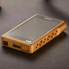 gold plated walkman