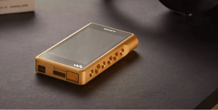 gold plated walkman