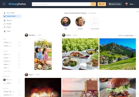 Amazon Family Vault 