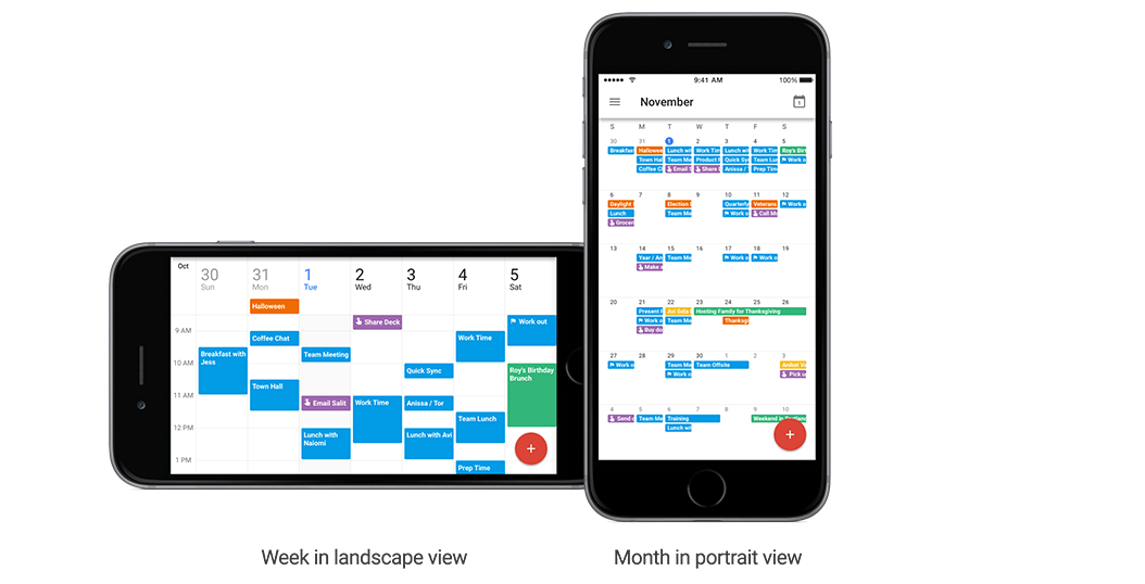Google Calendar iOS 