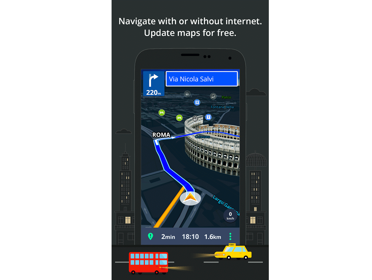 Offline GPS Navigation Apps 