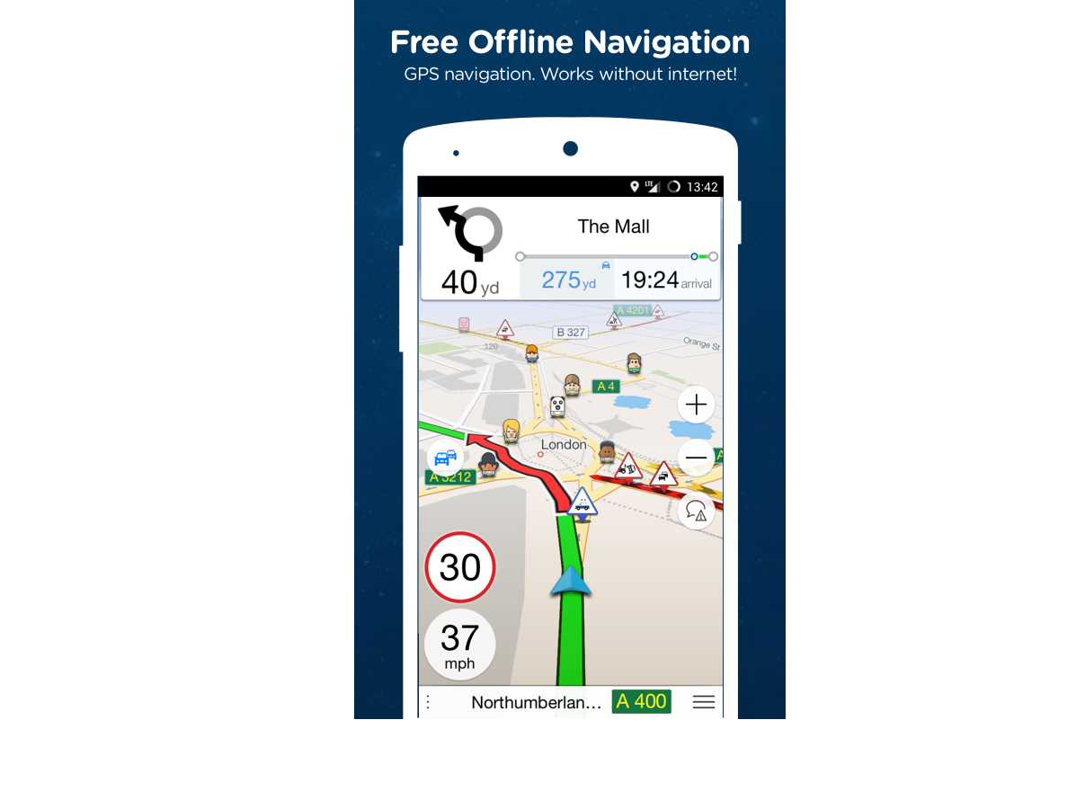 Offline GPS Navigation Apps 