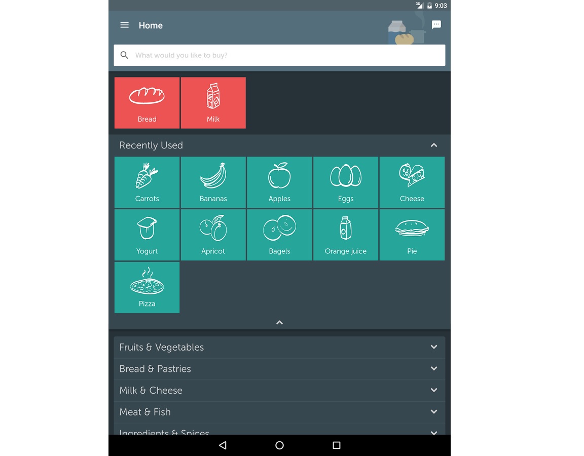android grocery list apps 