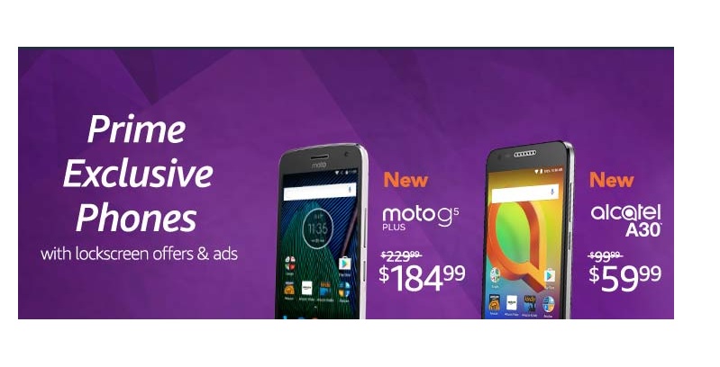 Amazon Prime Exclusive Phones