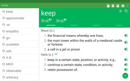 Android Thesaurus Apps