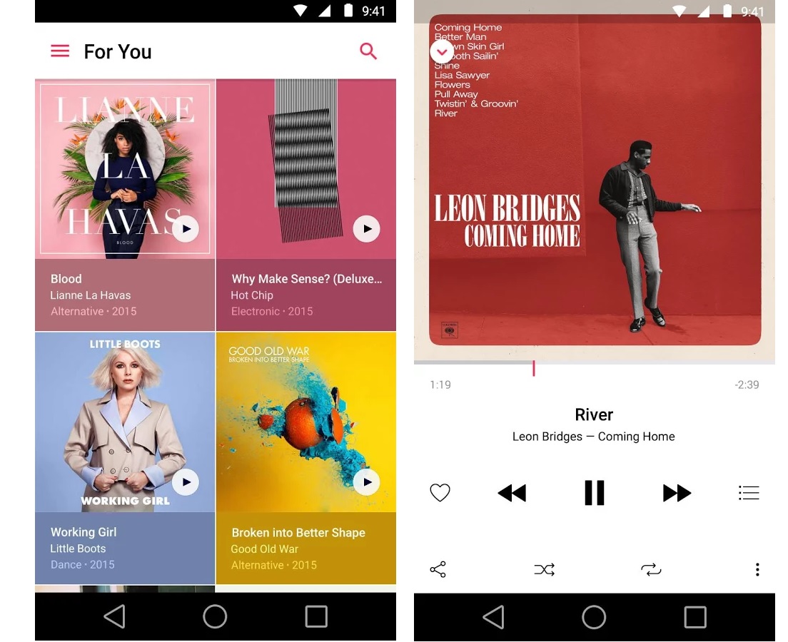 Android Music Player Apps