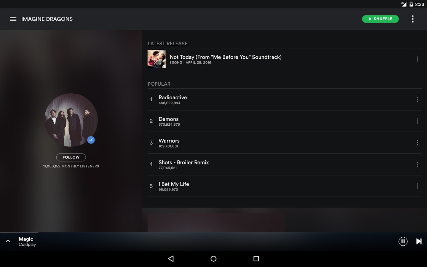 Android Music Player Apps