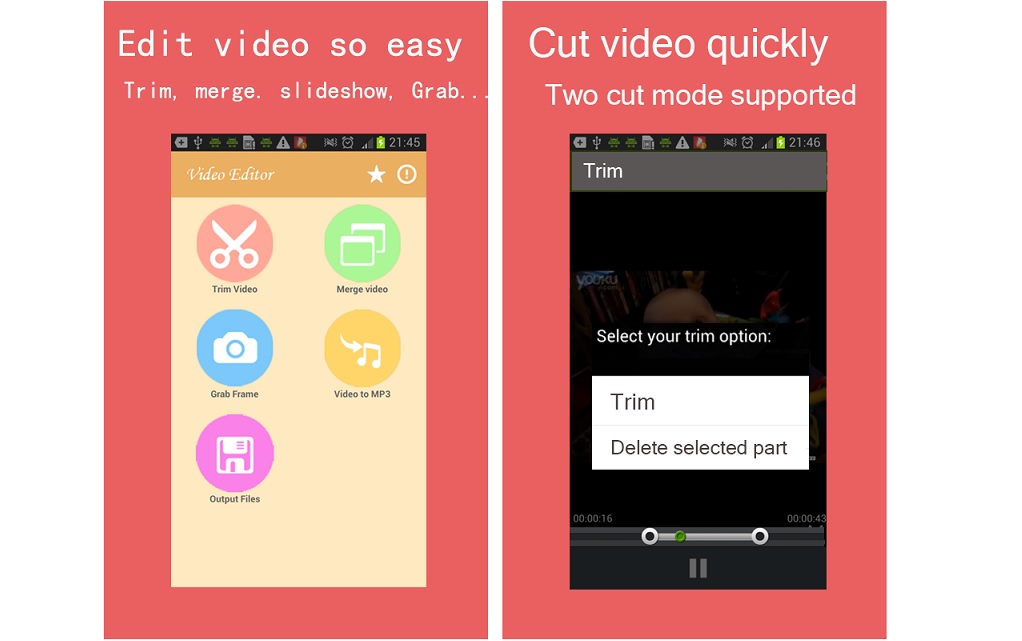 Android Video Editor Apps 