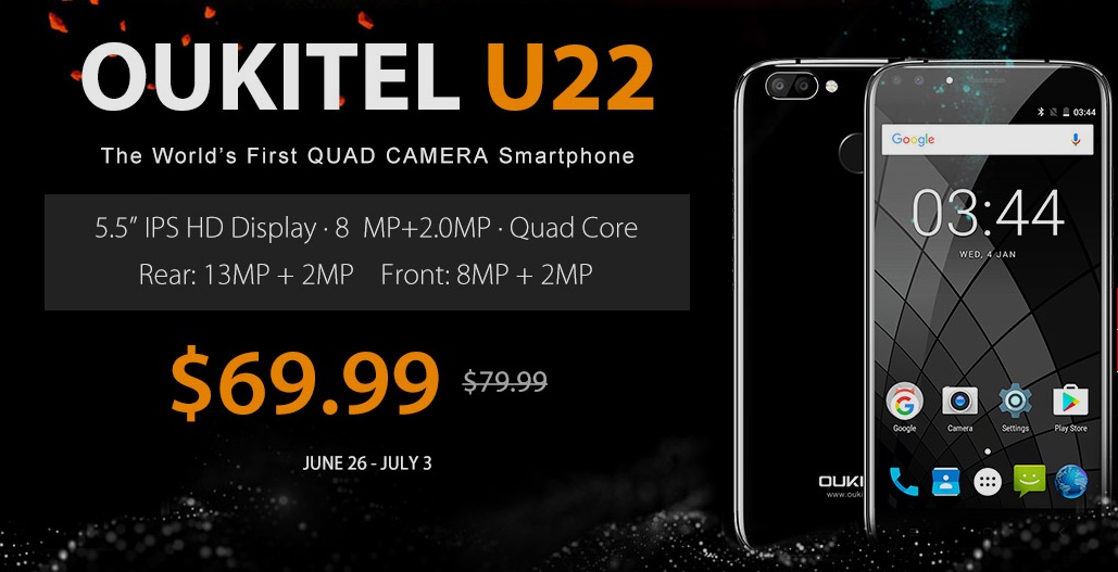 Oukitel U22