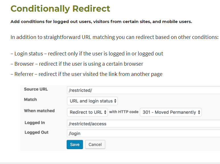 url redirect wordpress plugin